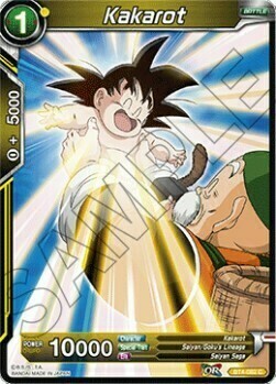 Kakarot Card Front