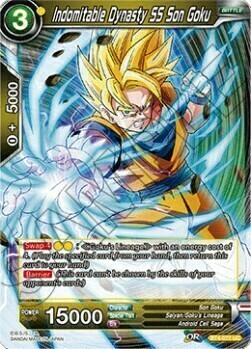 Indomitable Dynasty SS Son Goku Card Front