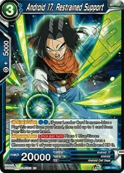 Android 17, Restrained Support Card Front