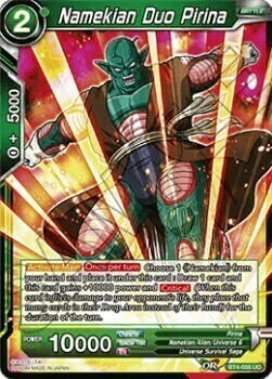 Namekian Duo Pirina Card Front