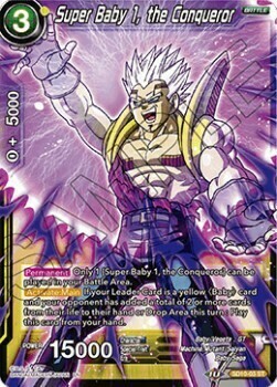 Super Baby 1, the Conqueror Card Front