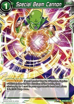 Special Beam Cannon Card Front