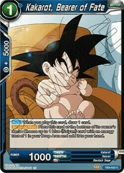 Kakarot, Bearer of Fate Card Front