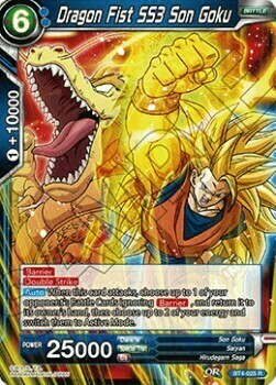 Dragon Fist SS3 Son Goku Card Front