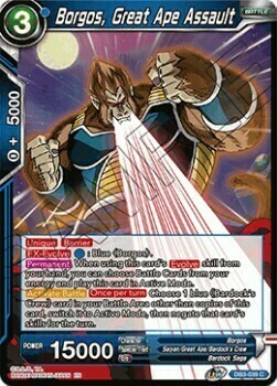 Borgos, Great Ape Assault Card Front