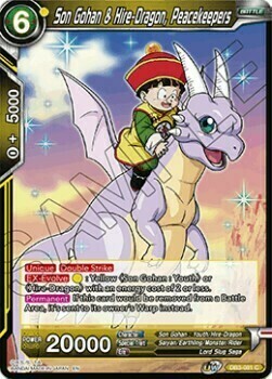 Son Gohan & Hire-Dragon, Peacekeepers Card Front