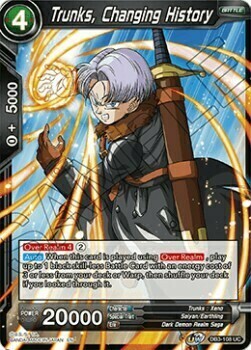 Trunks, Changing History Card Front