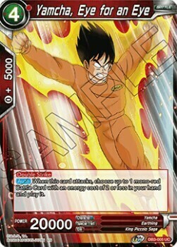 Yamcha, Eye for an Eye Card Front