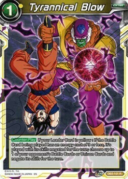 Tyrannical Blow Card Front