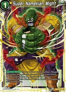 Super Namekian Might Card Front