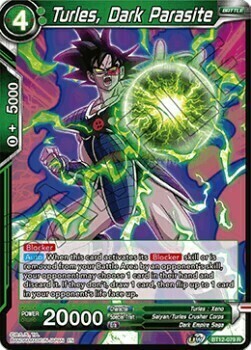 Turles, Dark Parasite Card Front