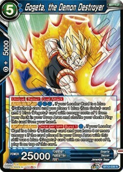 Gogeta, the Demon Destroyer Card Front