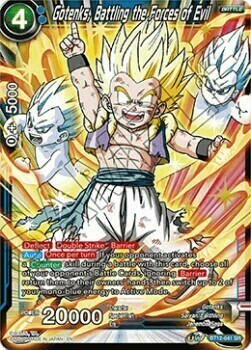 Gotenks, Battling the Forces of Evil Card Front