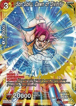 Son Goku, Dawn of Divinity Card Front