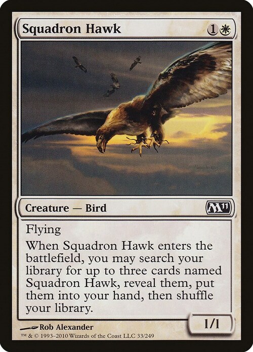 Squadron Hawk Card Front