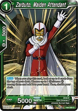 Zarbuto, Maiden Attendant Card Front