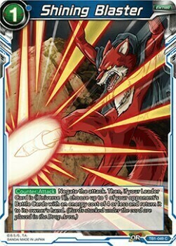 Shining Blaster Card Front