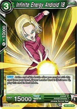 Infinite Energy Android 18 Card Front