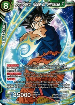 Son Goku, Hope of Universe 7 Card Front