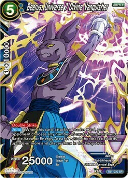 Beerus, Universe 7 Divine Vanquisher Card Front