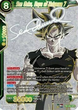 Son Goku, Hope of Universe 7 Card Front