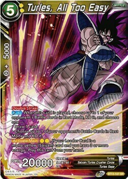 Turles, All Too Easy Card Front