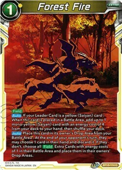 Forest Fire Card Front