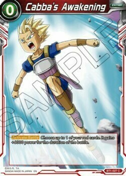 Cabba&#39;s Awakening Card Front