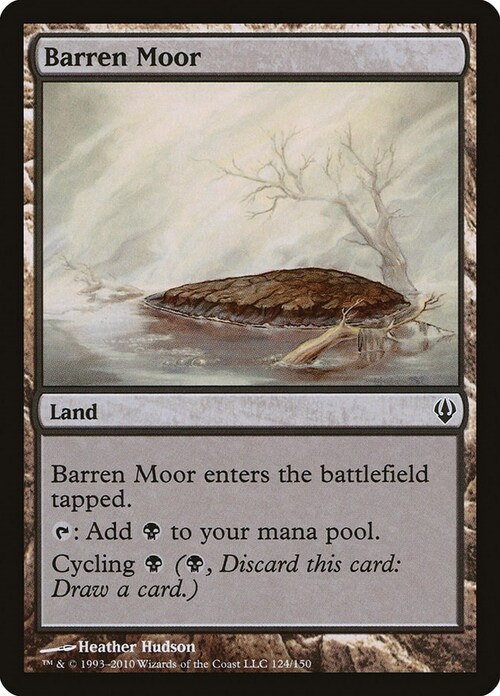 Barren Moor Card Front