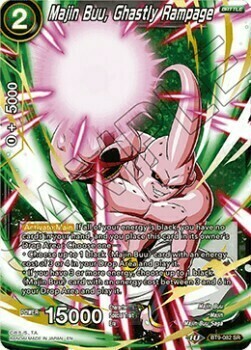 Majin Buu, Ghastly Rampage Card Front