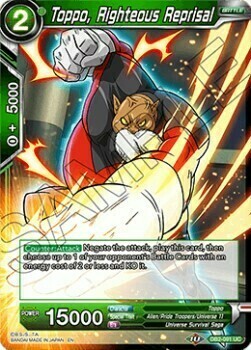 Toppo, Righteous Reprisal Card Front