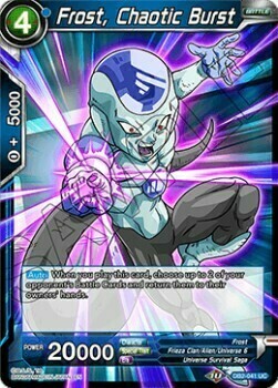 Frost, Chaotic Burst Card Front