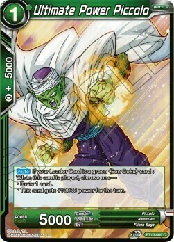 Ultimate Power Piccolo Card Front