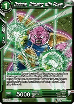 Dodoria, Brimming with Power Card Front