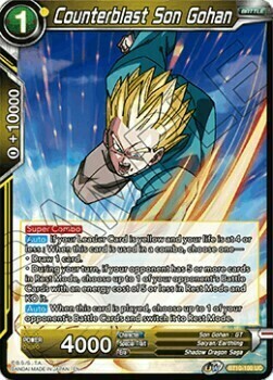 Counterblast Son Gohan Card Front