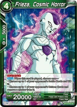 Frieza, Cosmic Horror Card Front