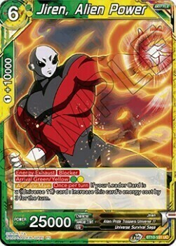 Jiren, Alien Power Card Front