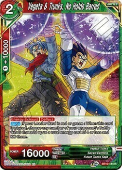 Vegeta & Trunks, No Holds Barred Card Front