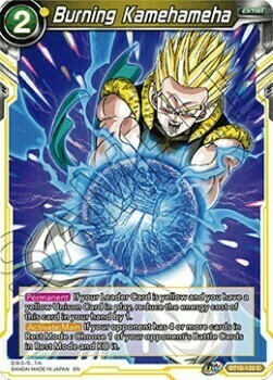 Burning Kamehameha Card Front