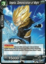 Vegeta, Demonstration of Might