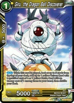 Giru, the Dragon Ball Discoverer Card Front