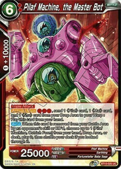 Pilaf Machine, the Master Bot Card Front