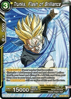 Trunks, Flash of Brilliance Card Front