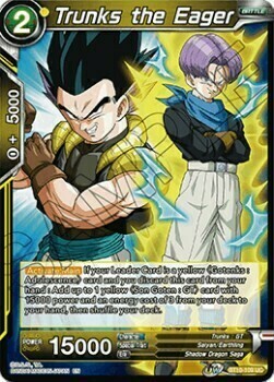 Trunks the Eager Card Front