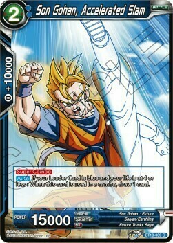 Son Gohan, Accelerated Slam Card Front