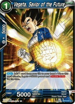 Vegeta, Savior of the Future Card Front