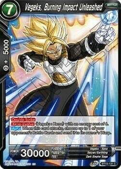 Vegeks, Burning Impact Unleashed Card Front