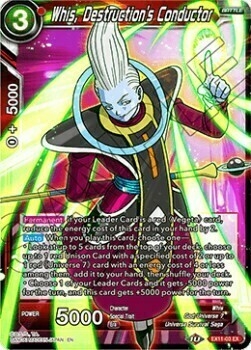 Whis, Destruction's Conductor Card Front