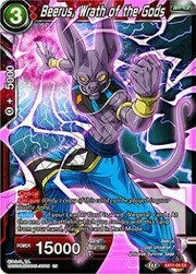 Beerus, Wrath of the Gods