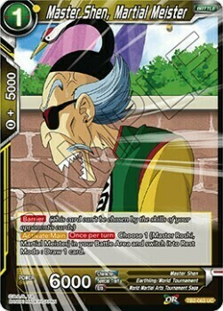 Master Shen, Martial Meister Card Front